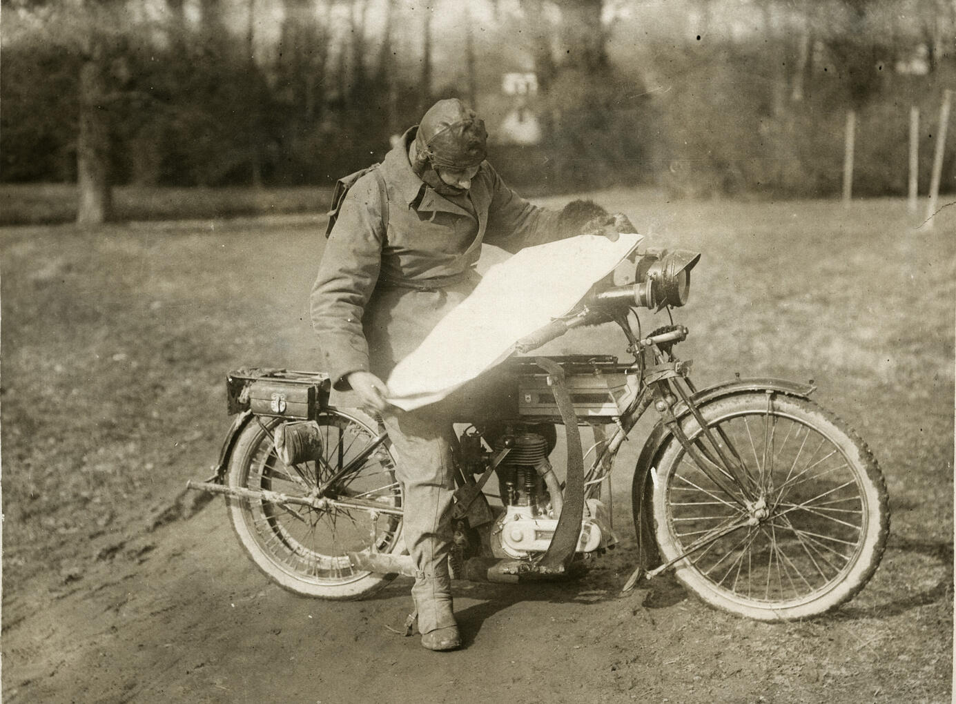 The motorcycle as a medium for poetry